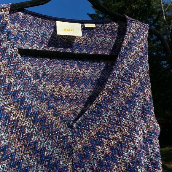 Maeve Multi Color Tank Dress S - Picture 9 of 10